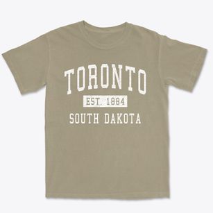 Toronto South Dakota Classic Established Premium Heavyweight T-shirt