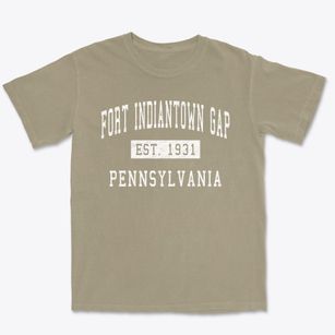 Fort Indiantown Gap Pennsylvania Classic Established Premium Heavyweight T-shirt