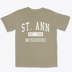St. Ann Missouri Classic Established Premium Heavyweight T-shirt