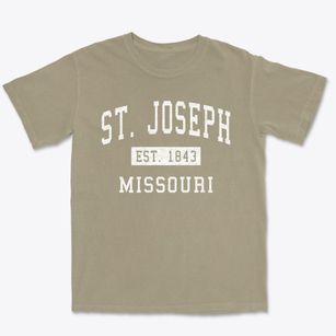 St. Joseph Missouri Classic Established Premium Heavyweight T-shirt
