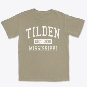 Tilden Mississippi Classic Established Premium Heavyweight T-shirt