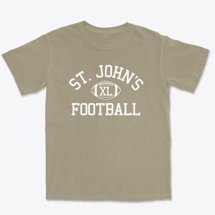 Saint John's Lutheran School Classic Football Premium Heavyweight T-shirt