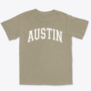 Austin Crusaders Homeschool Varsity Arch Premium Heavyweight T-shirt