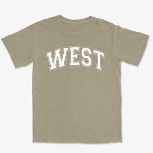 West Middle School Varsity Arch Premium Heavyweight T-shirt