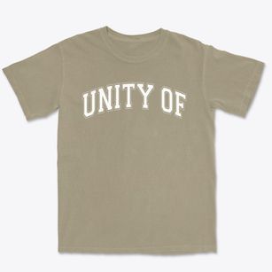 Unity School Of Creative Living Varsity Arch Premium Heavyweight T-shirt
