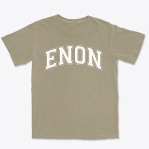 Enon Elementary School Varsity Arch Premium Heavyweight T-shirt