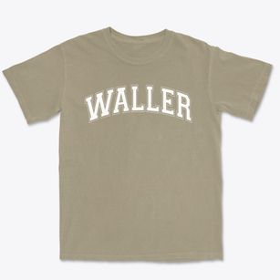 Waller Elementary School Varsity Arch Premium Heavyweight T-shirt