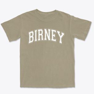 Birney Elementary School Varsity Arch Premium Heavyweight T-shirt