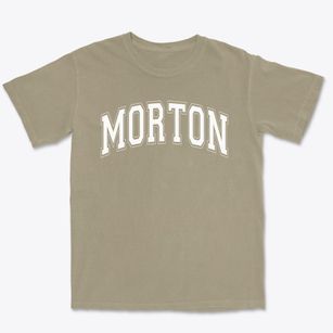 Morton Elementary School Varsity Arch Premium Heavyweight T-shirt