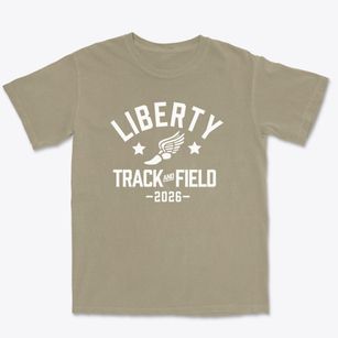 Liberty Middle School Track and Field Premium Heavyweight T-shirt