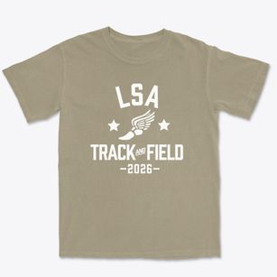 Lutheran School Association Track and Field Premium Heavyweight T-shirt