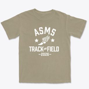 Alabama School Of Mathematics & Science Track and Field Premium Heavyweight T-shirt