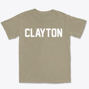 Clayton Wisconsin Classic Block Premium Heavyweight T-shirt