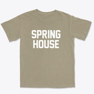 Spring House Pennsylvania Classic Block Premium Heavyweight T-shirt