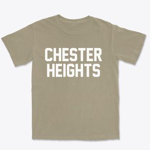 Chester Heights Pennsylvania Classic Block Premium Heavyweight T-shirt