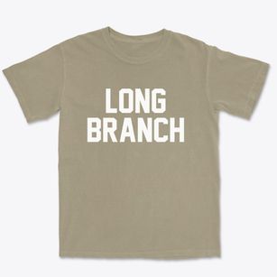 Long Branch New Jersey Classic Block Premium Heavyweight T-shirt