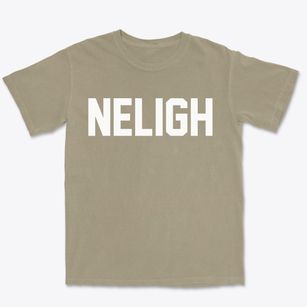 Neligh Nebraska Classic Block Premium Heavyweight T-shirt