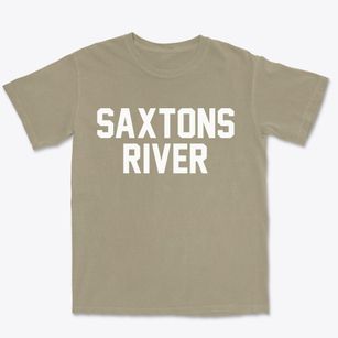 Saxtons River Vermont Classic Block Premium Heavyweight T-shirt