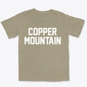 Copper Mountain Colorado Classic Block Premium Heavyweight T-shirt