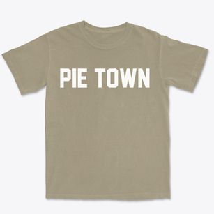 Pie Town New Mexico Classic Block Premium Heavyweight T-shirt