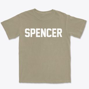 Spencer Iowa Classic Block Premium Heavyweight T-shirt