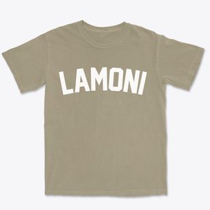 Lamoni Iowa Classic Curve Premium Heavyweight T-shirt