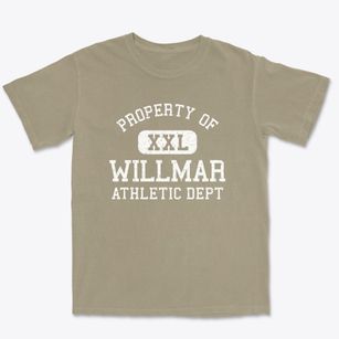 Willmar Minnesota Athletic Dept Premium Heavyweight T-shirt