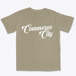 Commerce City Colorado Vintage Team Premium Heavyweight T-shirt