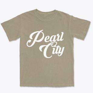 Pearl City Hawaii Vintage Team Premium Heavyweight T-shirt