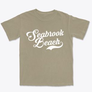 Seabrook Beach New Hampshire Vintage Team Premium Heavyweight T-shirt