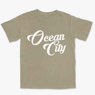 Ocean City Washington Vintage Team Premium Heavyweight T-shirt