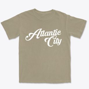 Atlantic City Wyoming Vintage Team Premium Heavyweight T-shirt