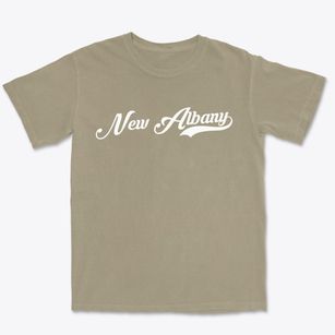 New Albany Mississippi Vintage Team Premium Heavyweight T-shirt
