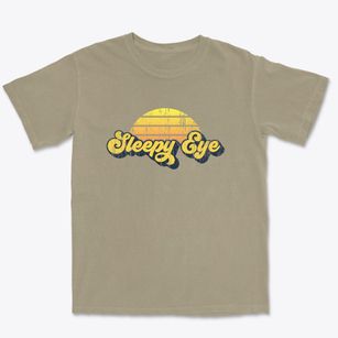 Sleepy Eye Minnesota Sublime Sunset Premium Heavyweight T-shirt
