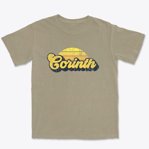 Corinth Maine Sublime Sunset Premium Heavyweight T-shirt