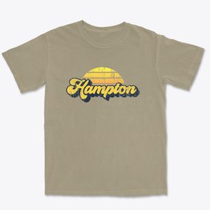 Hampton South Carolina Sublime Sunset Premium Heavyweight T-shirt