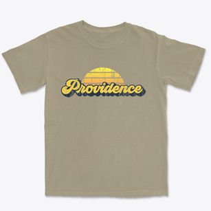 Providence Rhode Island Sublime Sunset Premium Heavyweight T-shirt