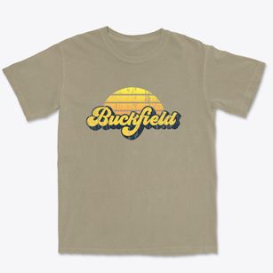 Buckfield Maine Sublime Sunset Premium Heavyweight T-shirt