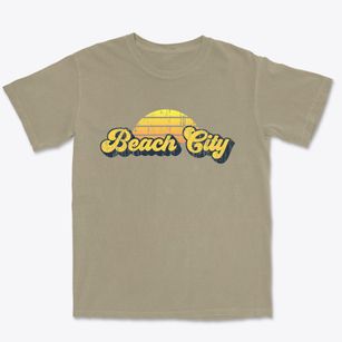 Beach City Ohio Sublime Sunset Premium Heavyweight T-shirt