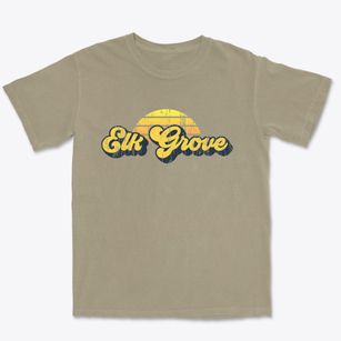 Elk Grove Wisconsin Sublime Sunset Premium Heavyweight T-shirt