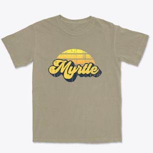 Myrtle Mississippi Sublime Sunset Premium Heavyweight T-shirt