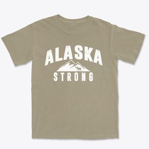  Alaska Strong Premium Heavyweight T-shirt