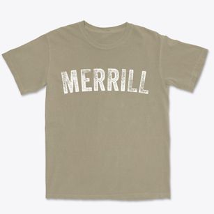 Merrill Iowa Timeless Retro Premium Heavyweight T-shirt