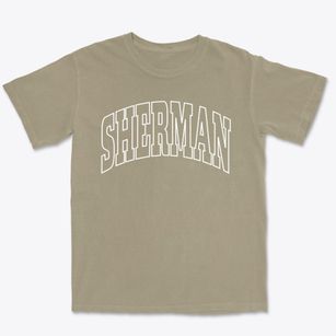 Sherman New York Trendy Block Premium Heavyweight T-shirt