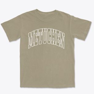 Metuchen New Jersey Trendy Block Premium Heavyweight T-shirt