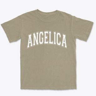 Angelica New York Varsity Premium Heavyweight T-shirt