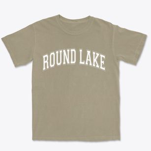 Round Lake New York Varsity Premium Heavyweight T-shirt