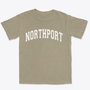 Northport Michigan Varsity Premium Heavyweight T-shirt
