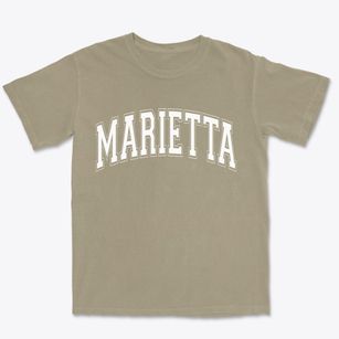 Marietta North Carolina Varsity Premium Heavyweight T-shirt