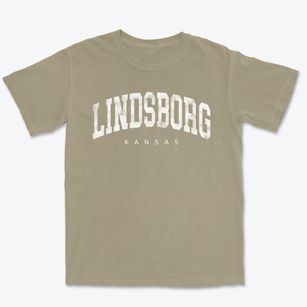 Lindsborg Kansas Urban Vibe Premium Heavyweight T-shirt